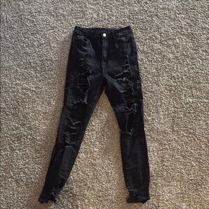 SHEIN Black Skinny Jeans with Stretch
